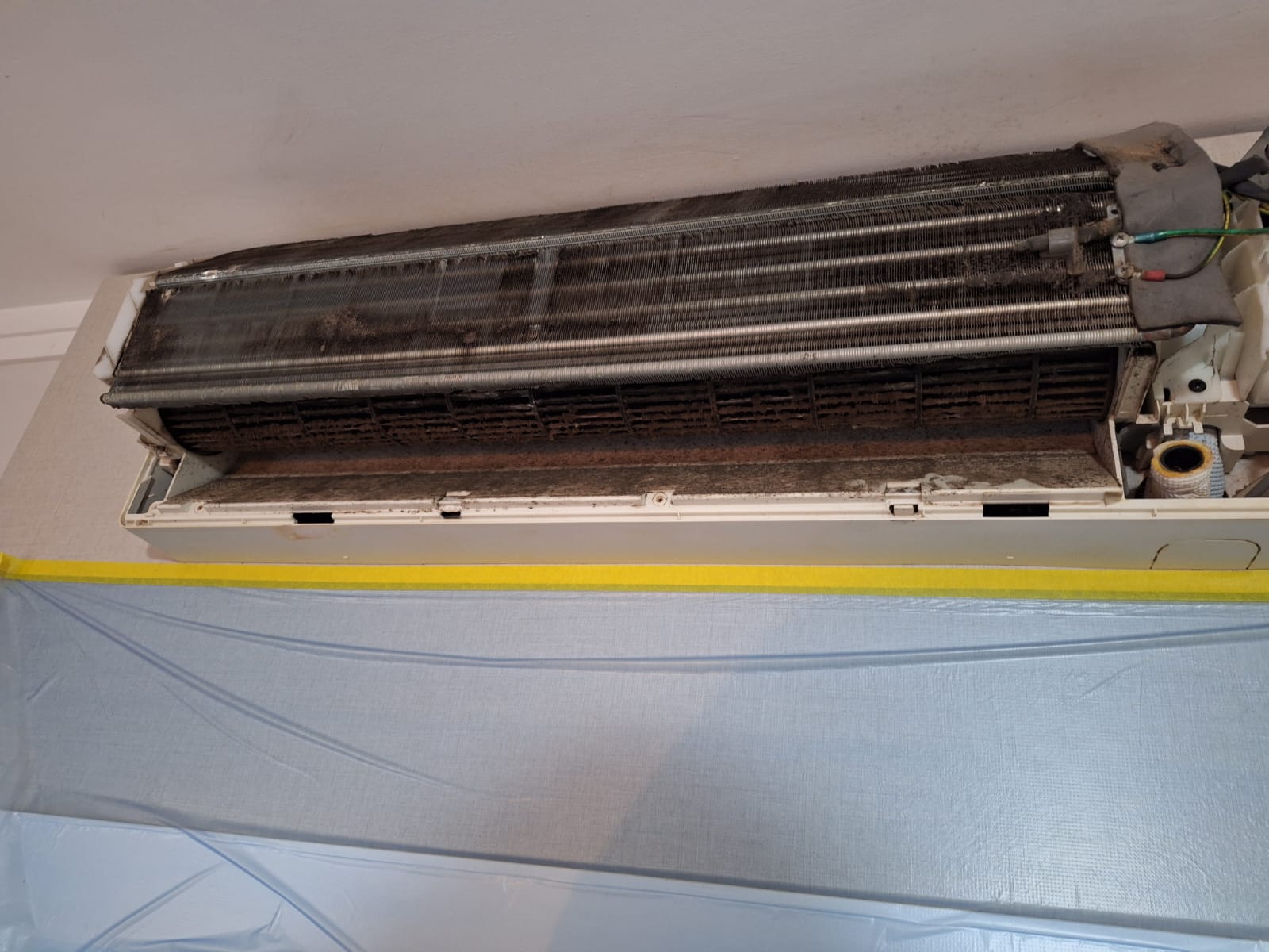 Condensadora exigindo manutenção